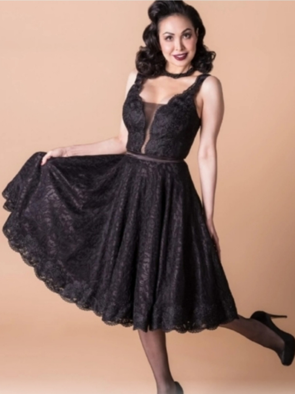 Tatyana Tempest Black Dress 4X